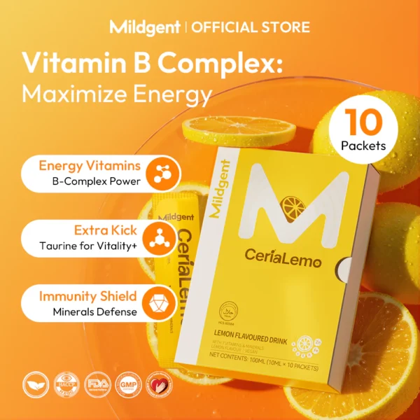 Mildgent Lemon Multivitamin Drink