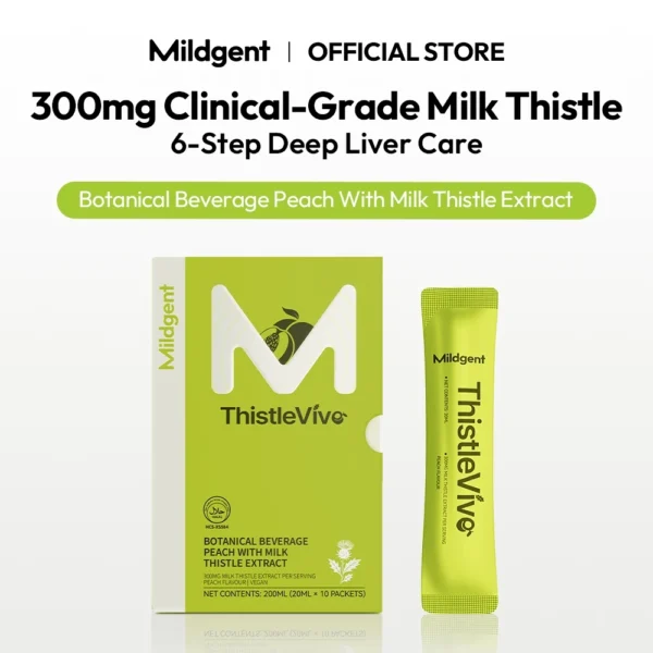 Mildgent Botanical Peach Beverage