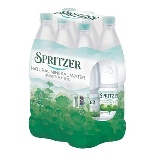 SPRITZER MINERAL WATER 6X1.25L