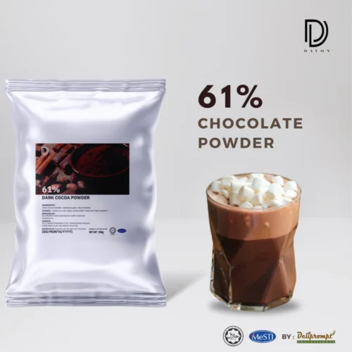 DAVON 61% Dark Cocoa Powder