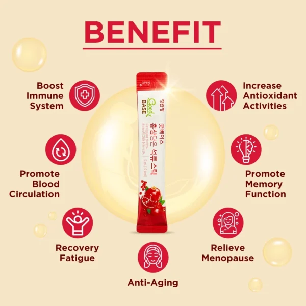 JKJ KRG GoodBASE Pomegranate Sticks