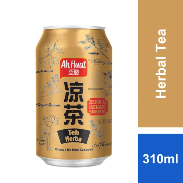 AH HUAT Herbal Tea 310ml Can (HALAL)
