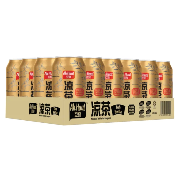 AH HUAT Herbal Tea 310ml Can (HALAL)