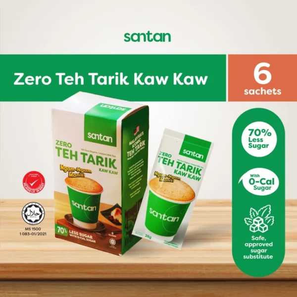 Santan Zero Teh Tarik Kaw Kaw