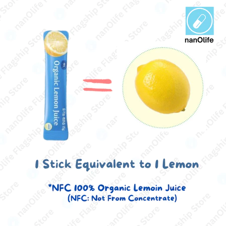 Paean Korea Organic Lemon Juice Sticks